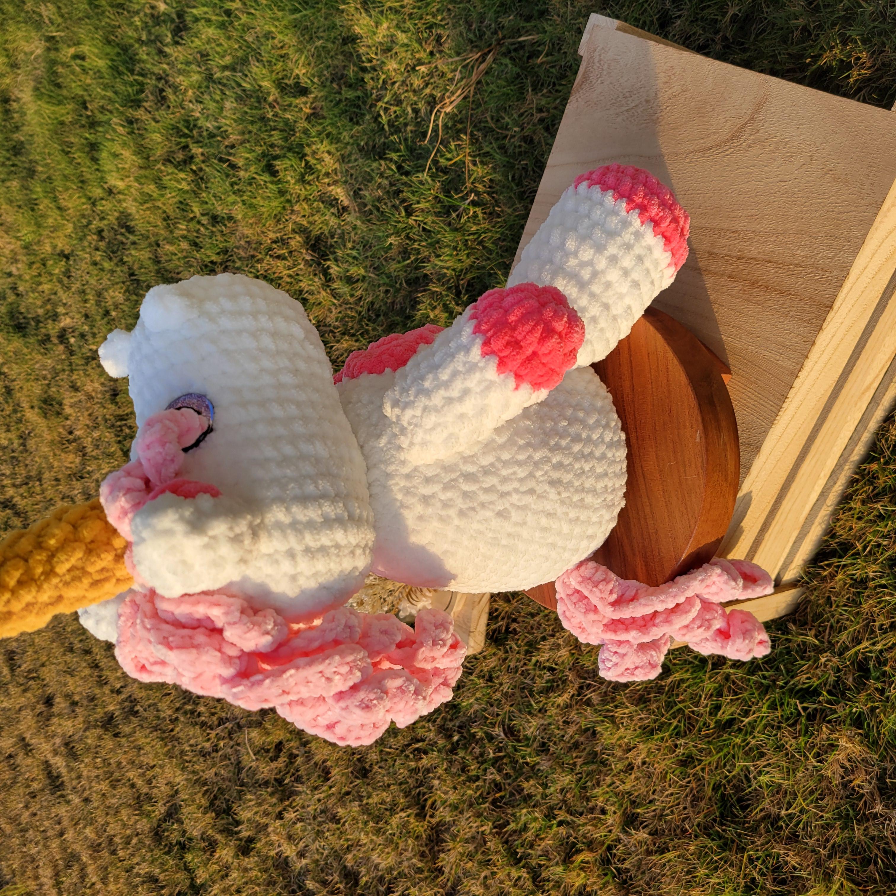 Jumbo Crochet Unicorn Plush | Pink Amigurumi Toy - Giant Stuffed Animal for Nurseries