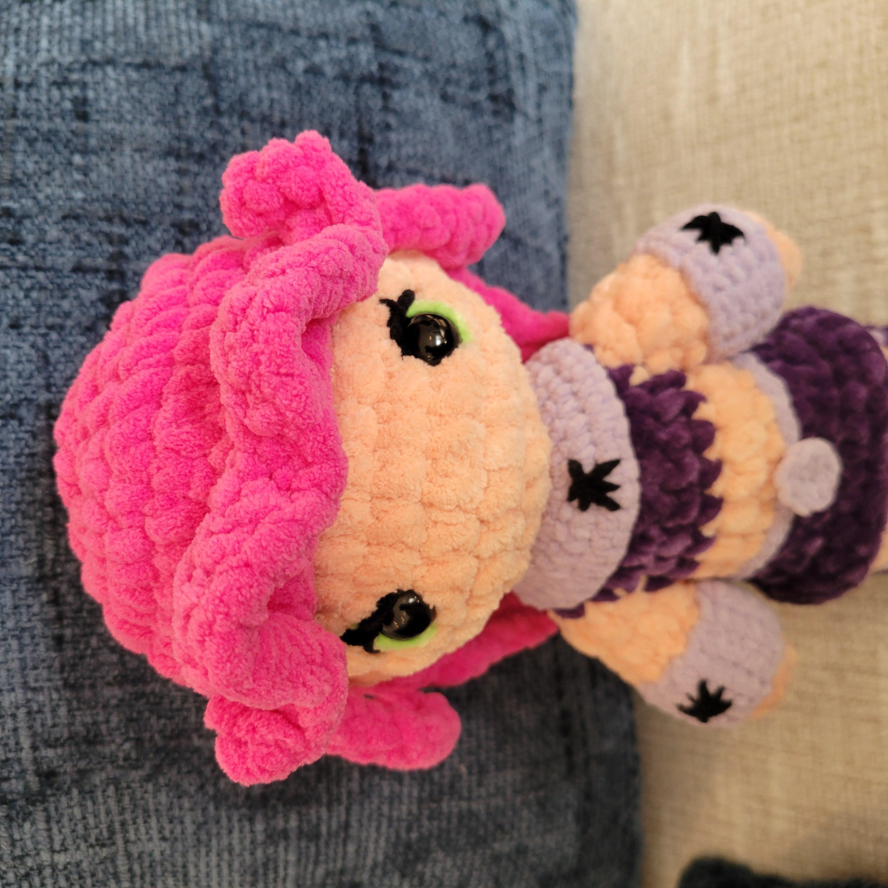 Sparkle Girl Amigurumi Crochet Pattern - PDF Download