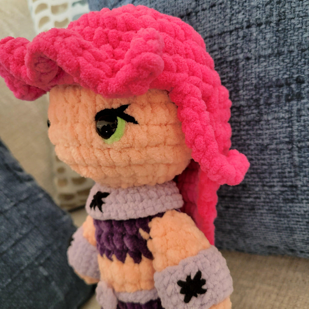 Sparkle Girl Amigurumi Crochet Pattern - PDF Download