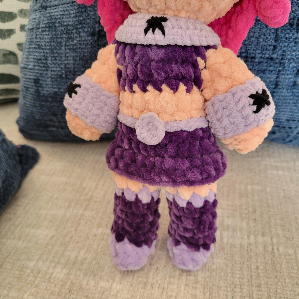 Sparkle Girl Amigurumi Crochet Pattern - PDF Download