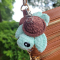 Crochet Mini Turtle Keychain - Amigurumi Bag Charm - Kawaii Accessories