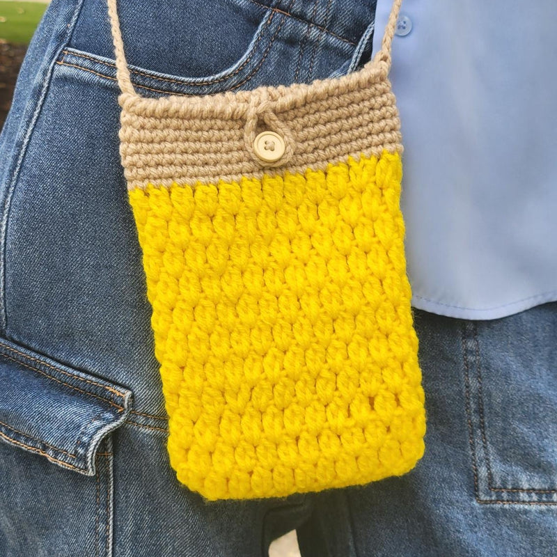 Crochet Small colorful Bag - Cottagecore Accessories - Kawaii Style