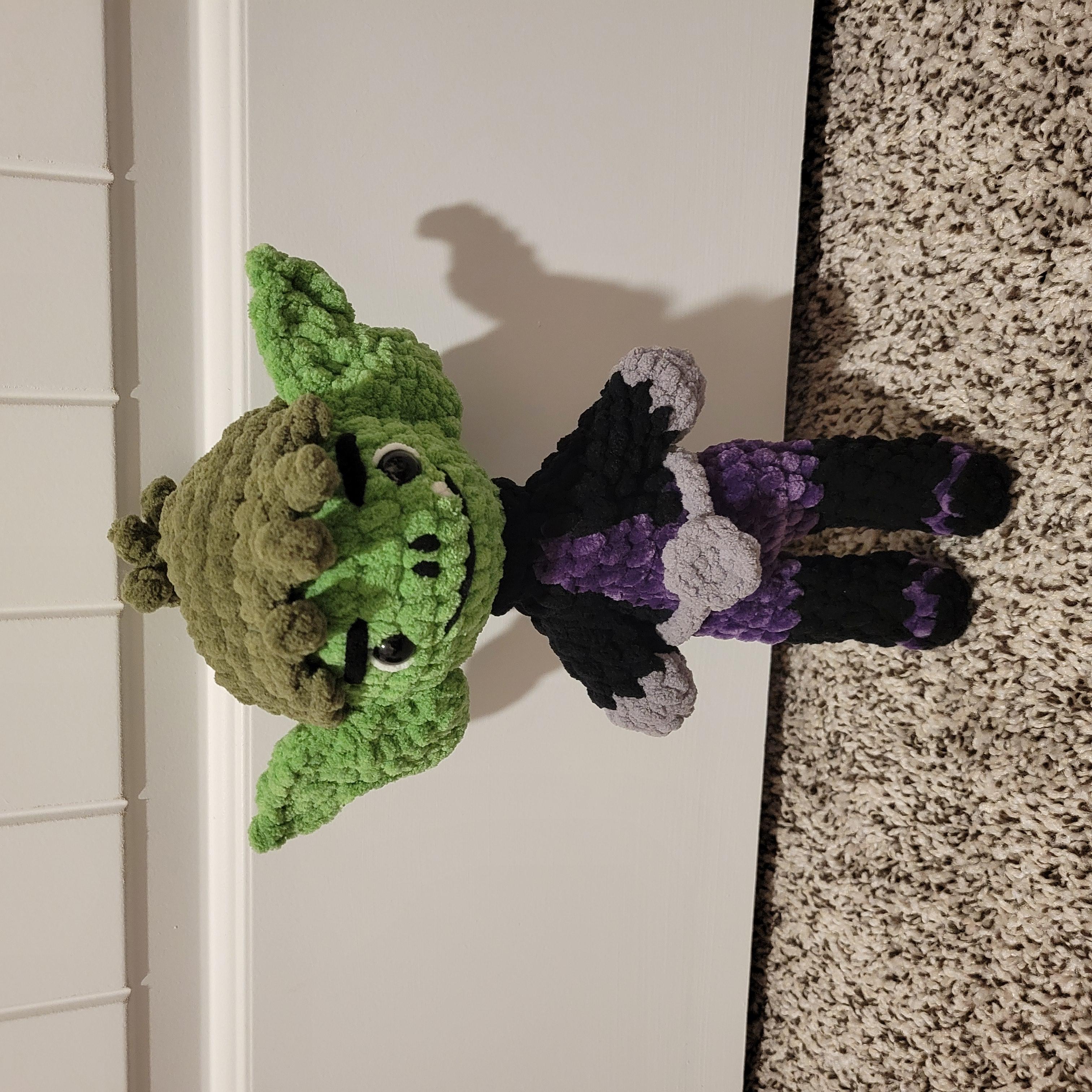 Monster Boy Amigurumi Crochet Pattern - PDF Digital Download