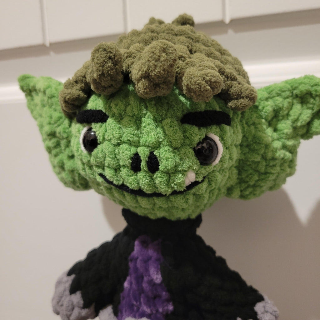 Monster Boy Amigurumi Crochet Pattern - PDF Digital Download