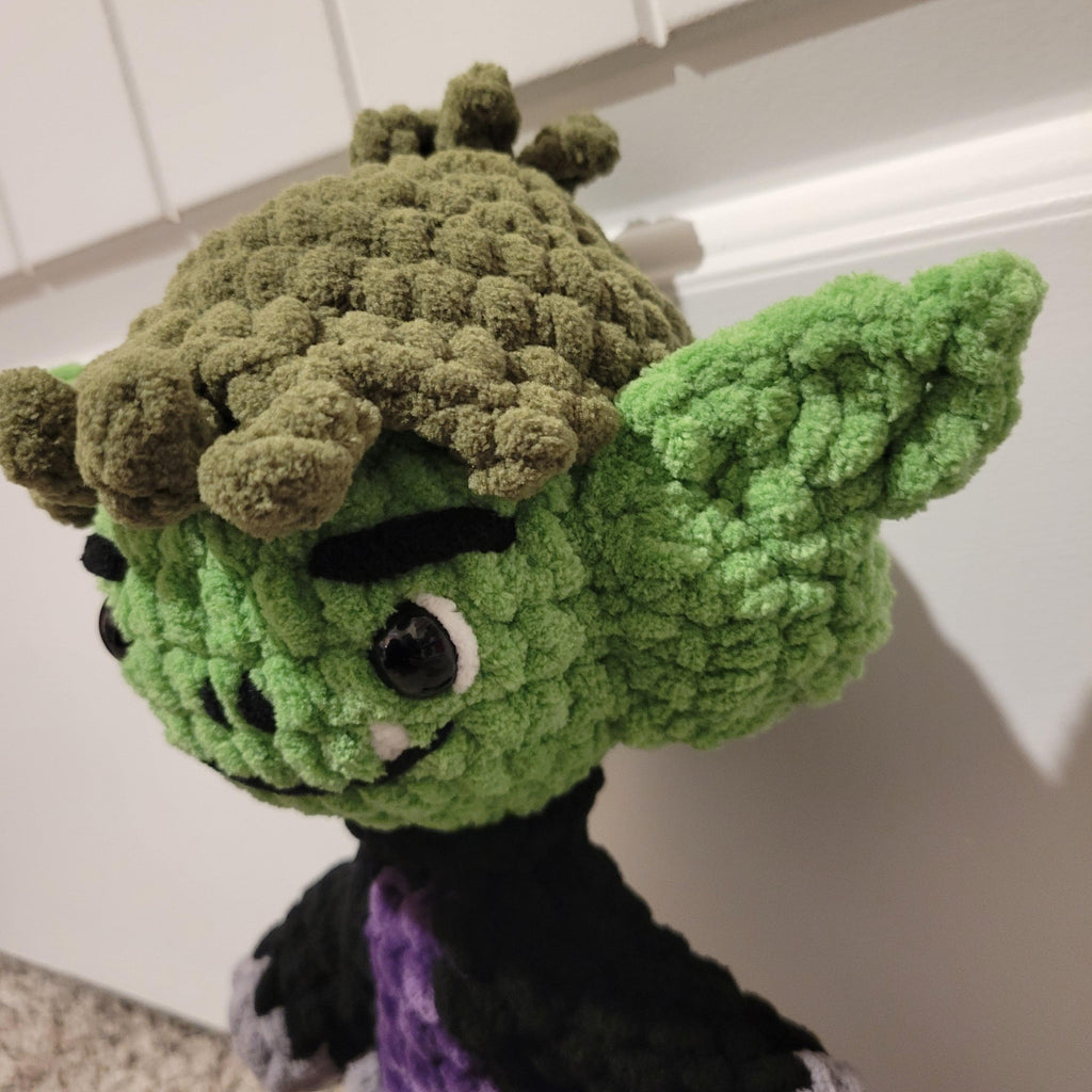 Monster Boy Amigurumi Crochet Pattern - PDF Digital Download