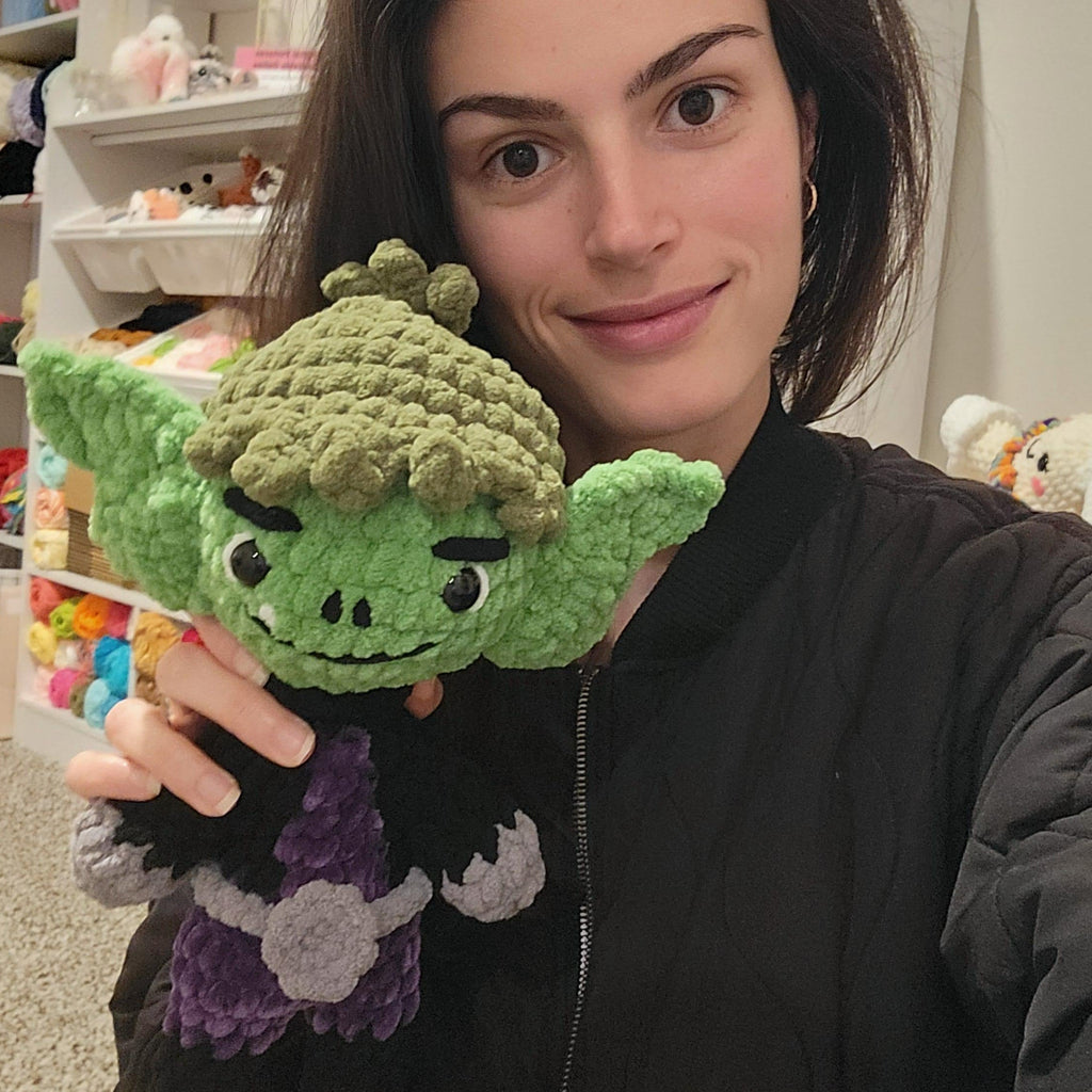 Monster Boy Amigurumi Crochet Pattern - PDF Digital Download