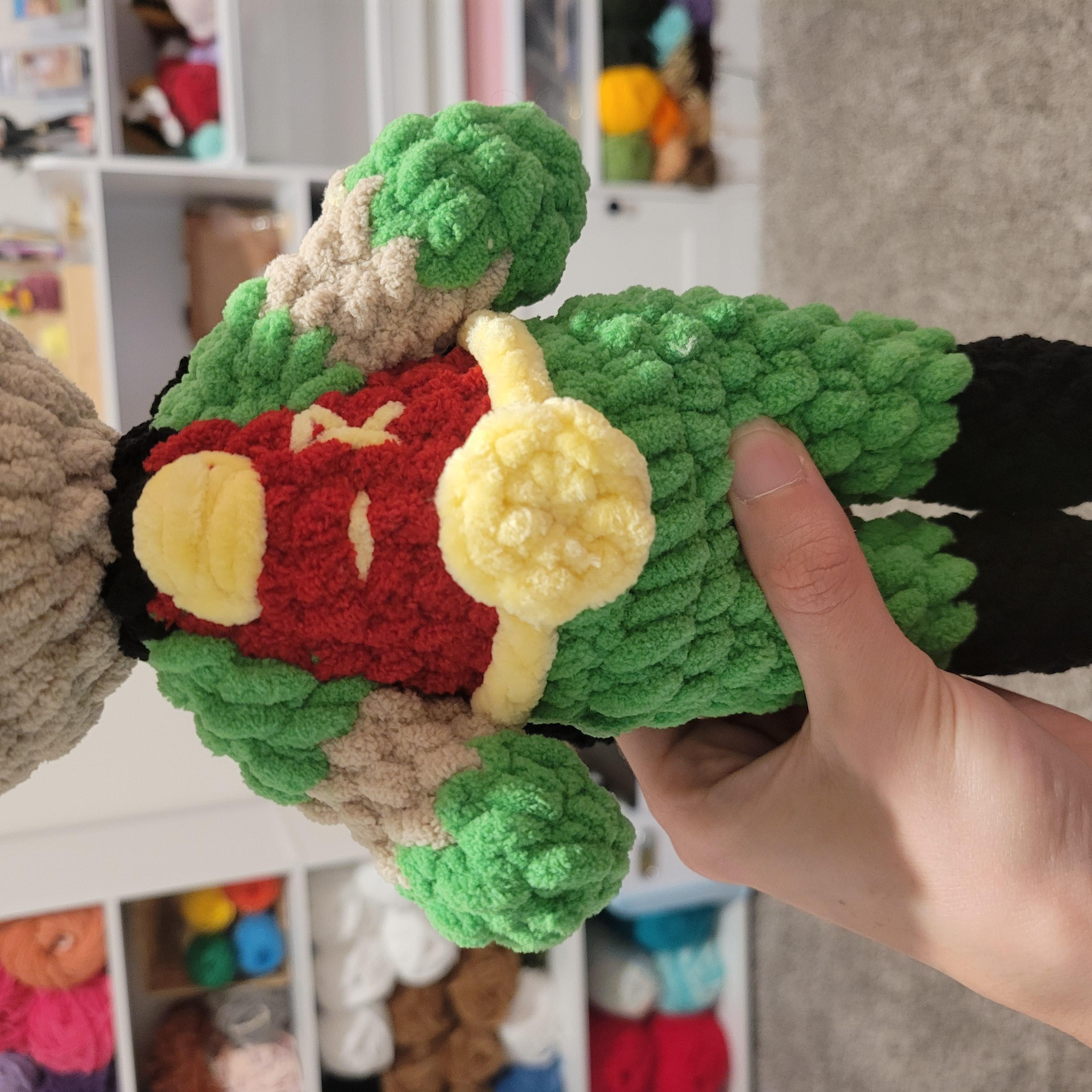 Sidekick Boy Amigurumi Crochet Pattern - Chibi Superhero Plush PDF Download