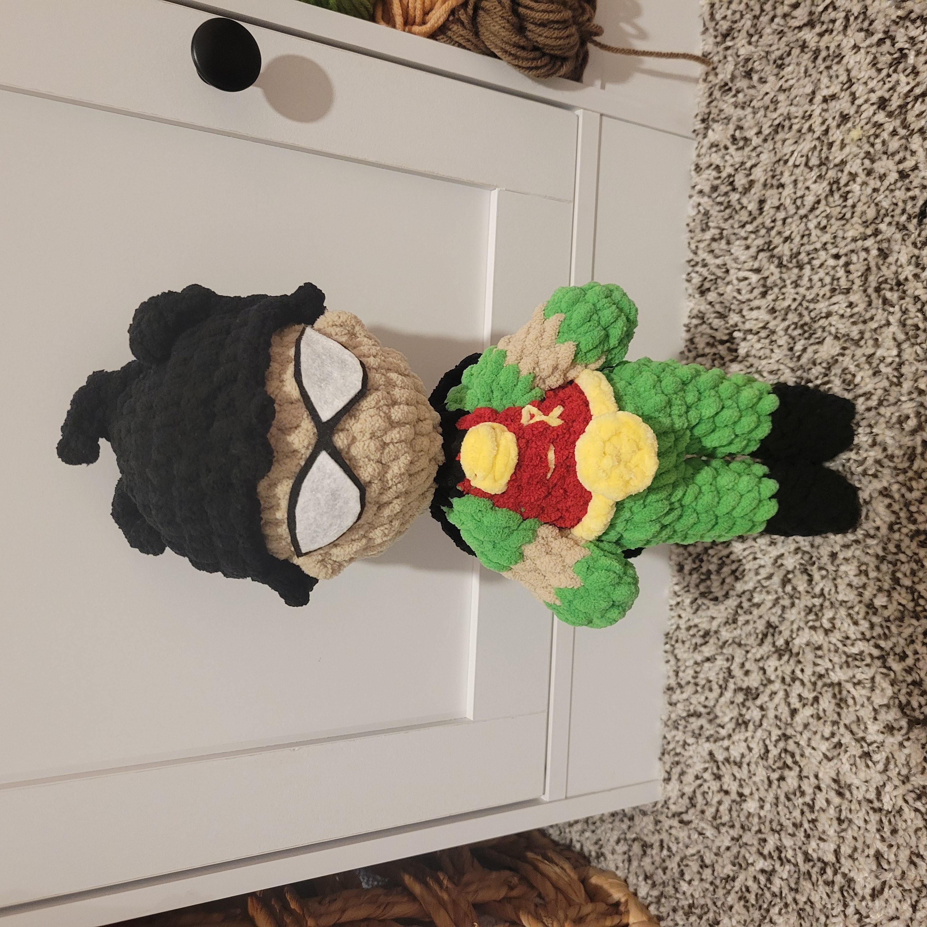 Sidekick Boy Amigurumi Crochet Pattern - Chibi Superhero Plush PDF Download