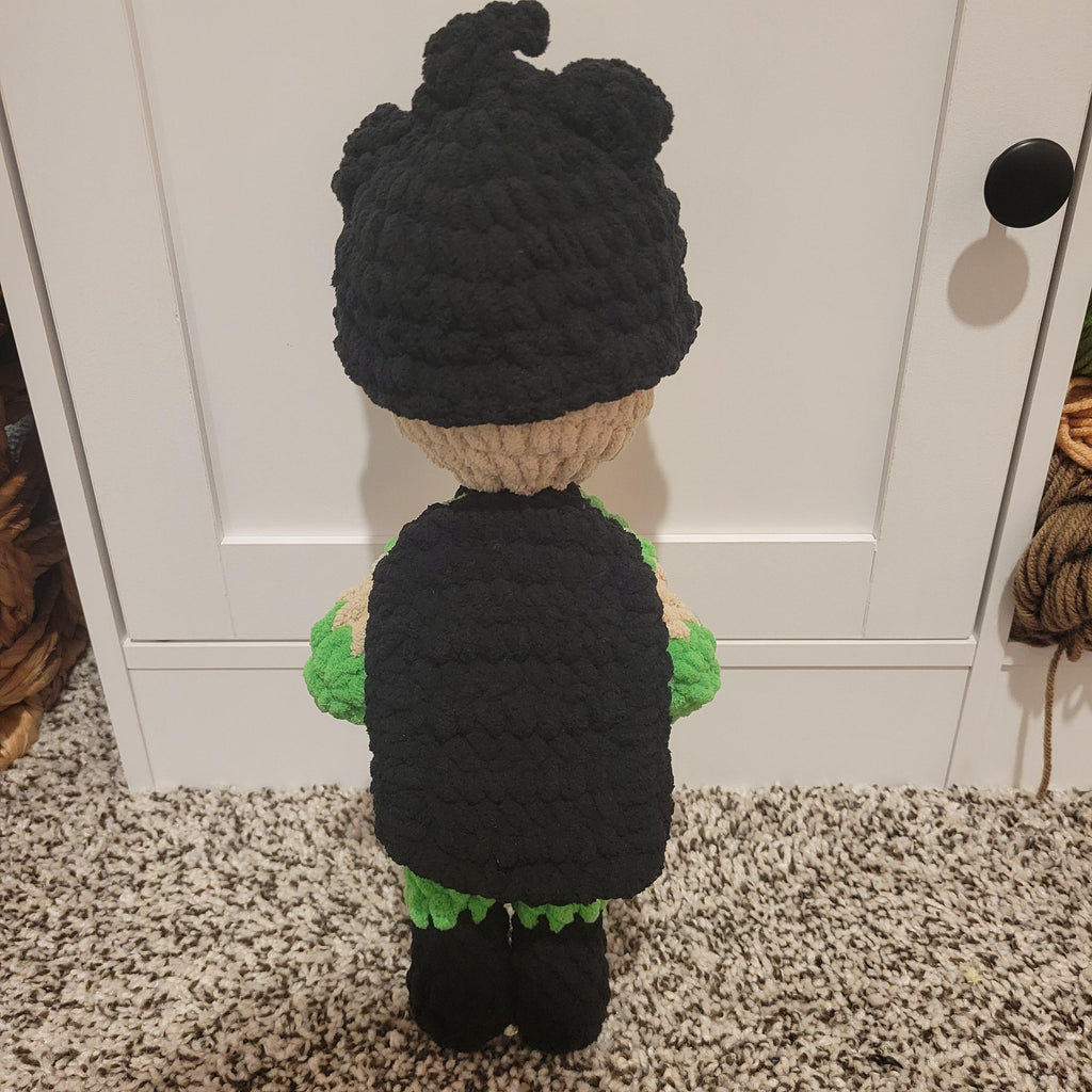 Sidekick Boy Amigurumi Crochet Pattern - Chibi Superhero Plush PDF Download