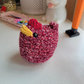 Crochet Chicken Plushie – Soft & Squishable Farmhouse Animal Decor