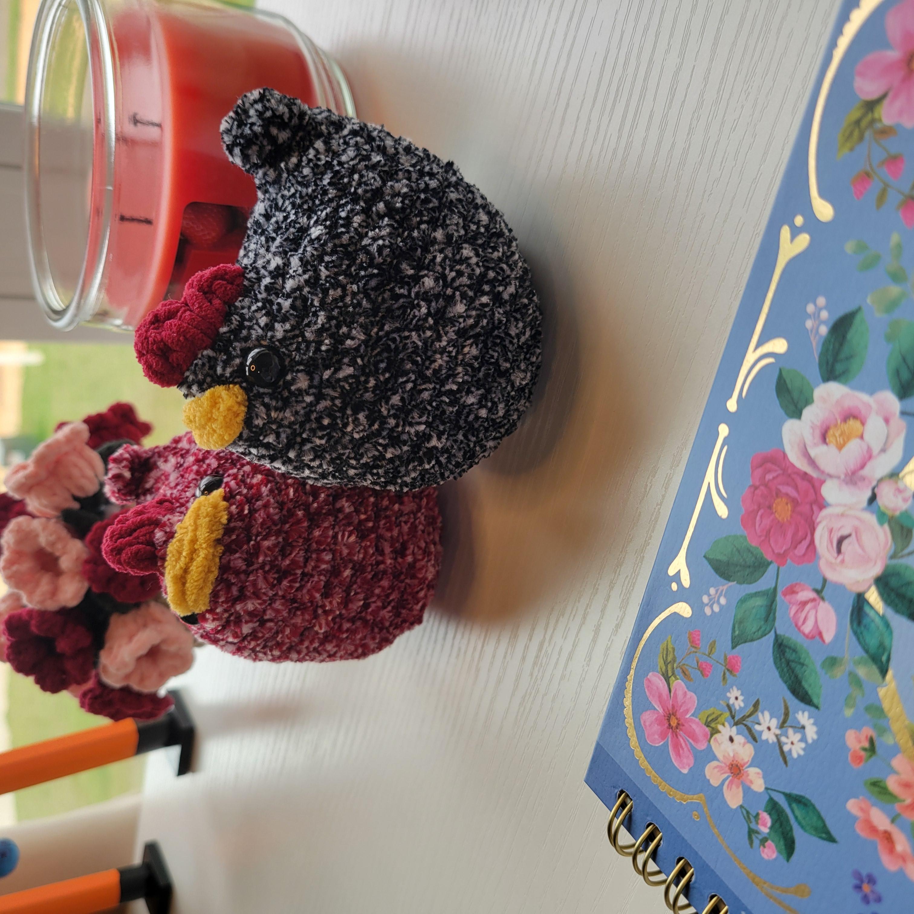 Crochet Chicken Plushie – Soft & Squishable Farmhouse Animal Decor