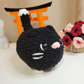 Crochet Small Loaf Cat Plushie - Amigurumi Stuffed Animal Toy - Desk Pet