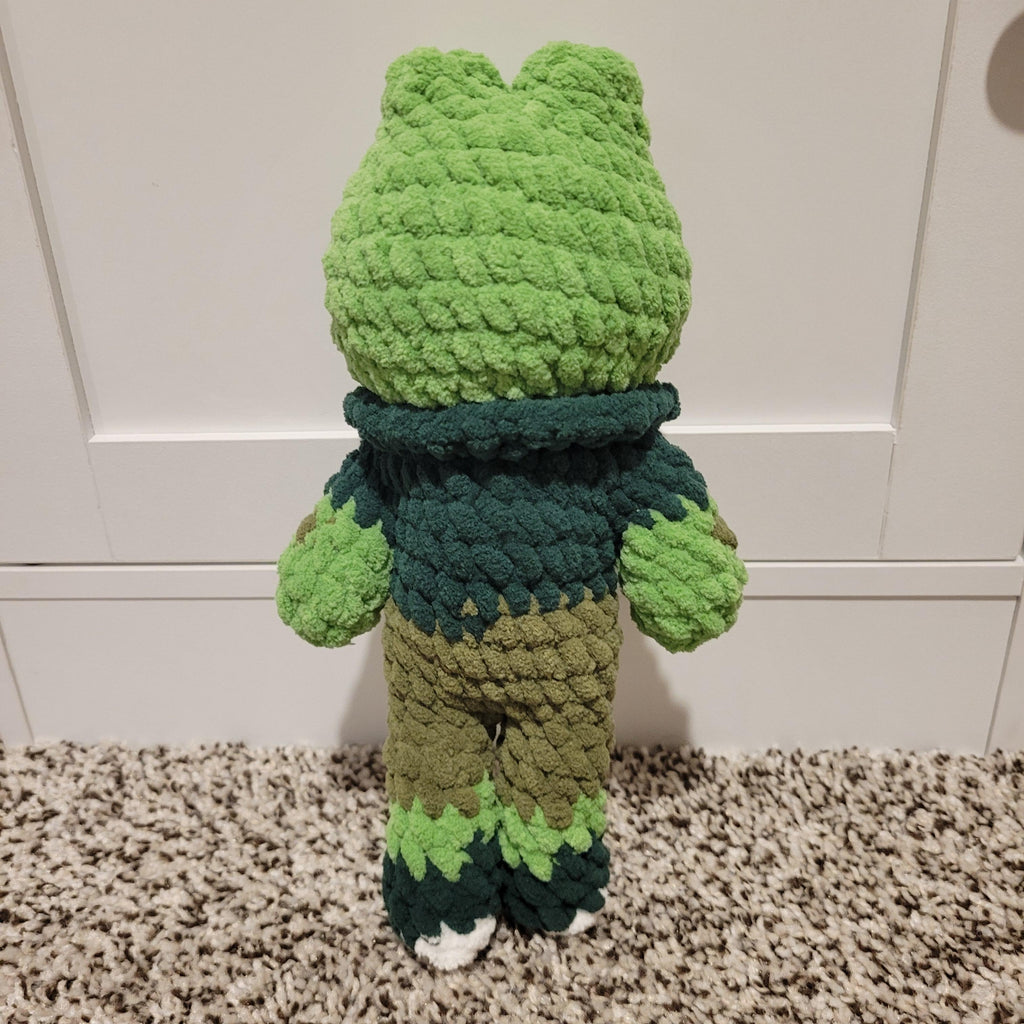 Mr. Froggo PDF Crochet Pattern - Amigurumi Frog – Digital Download