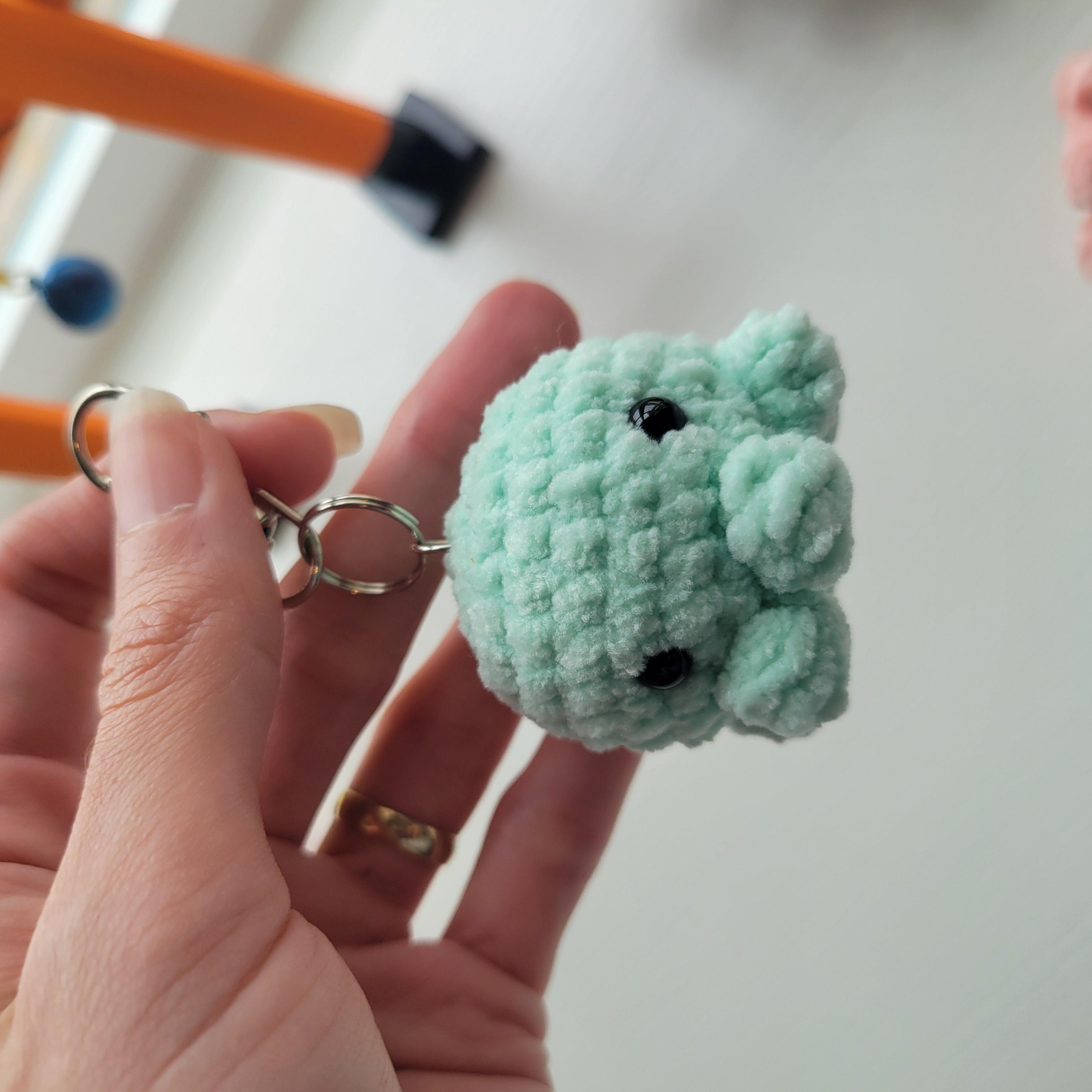 Mini octo keychains - Amigurumi charm accessories for bags