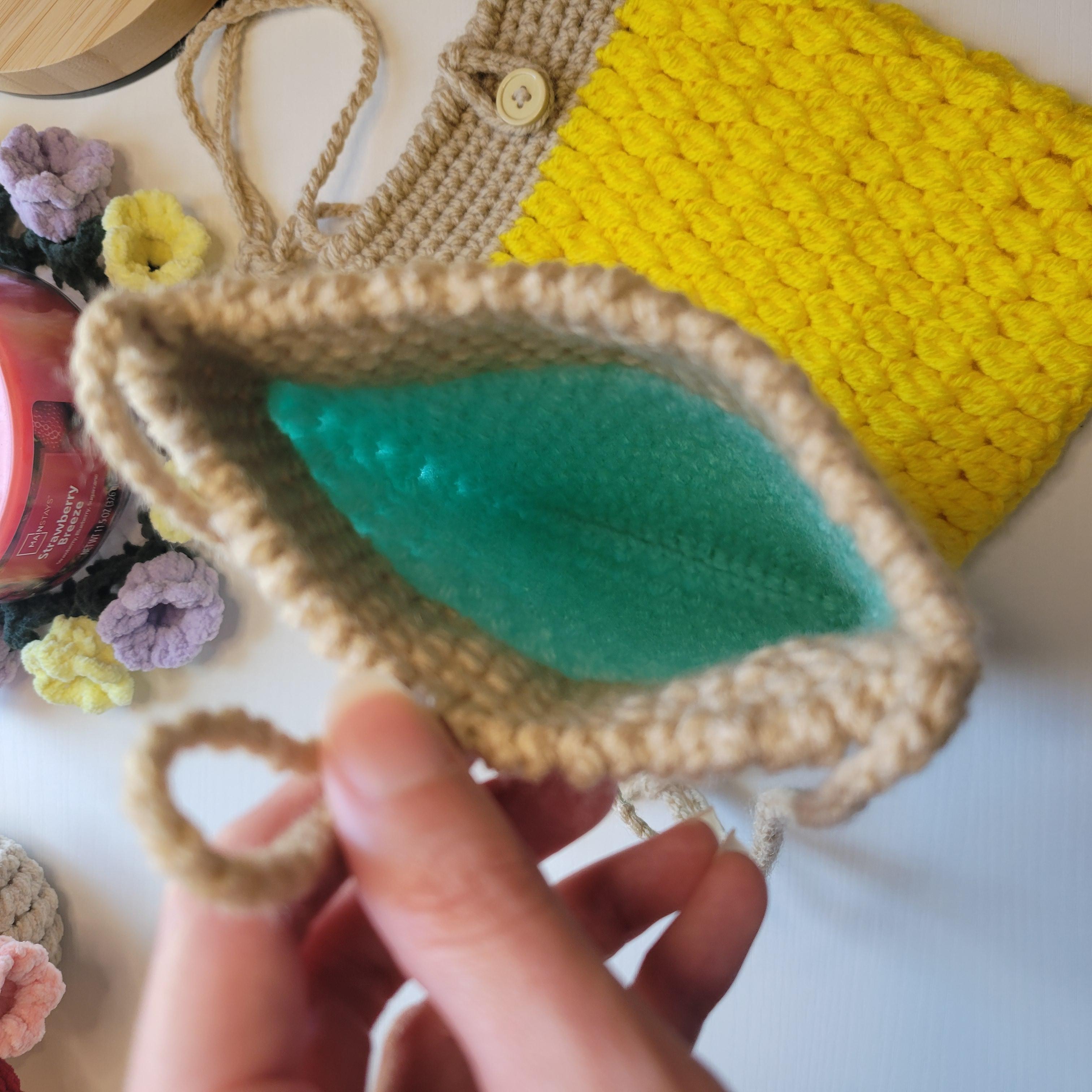 Crochet Small colorful Bag - Cottagecore Accessories - Kawaii Style