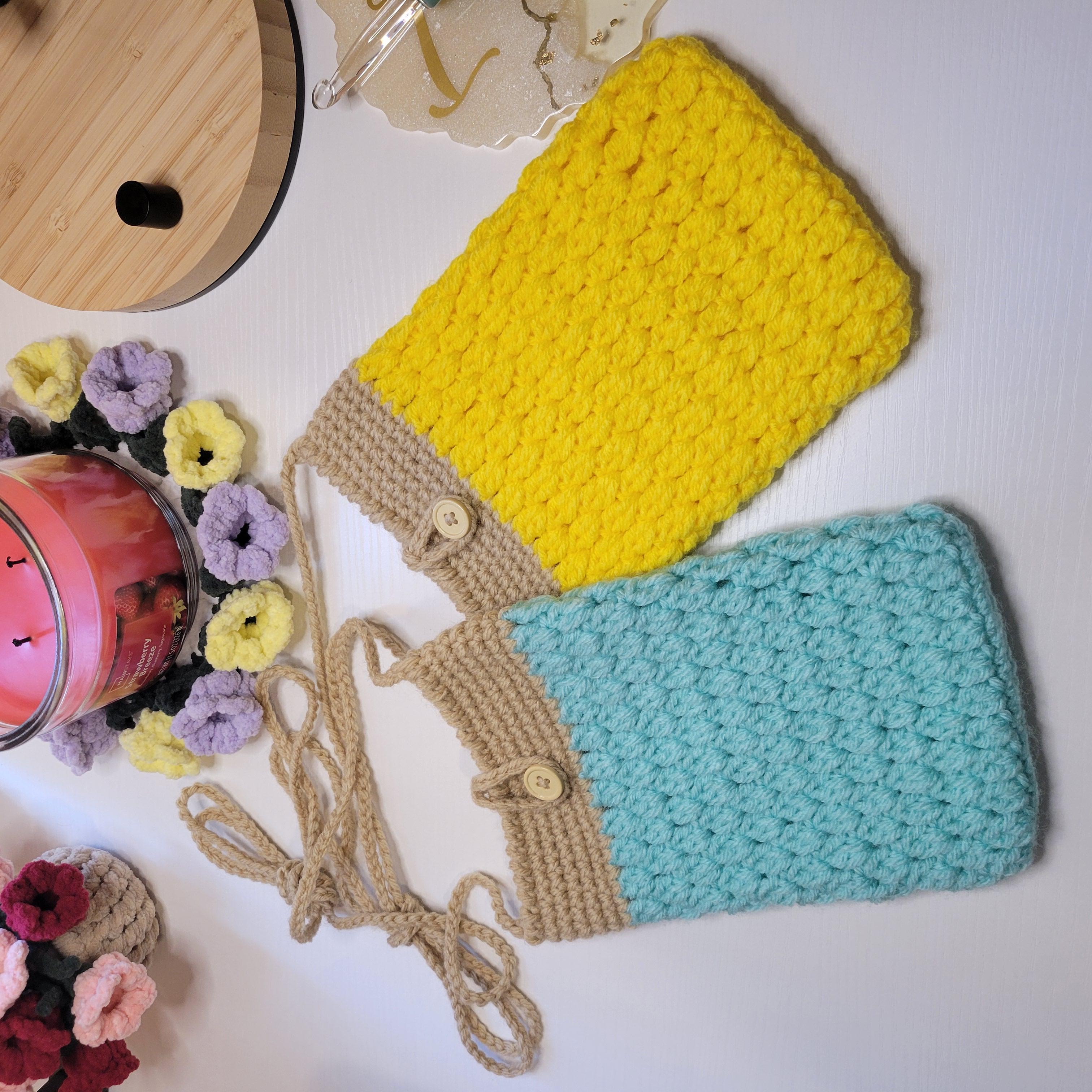 Crochet Small colorful Bag - Cottagecore Accessories - Kawaii Style
