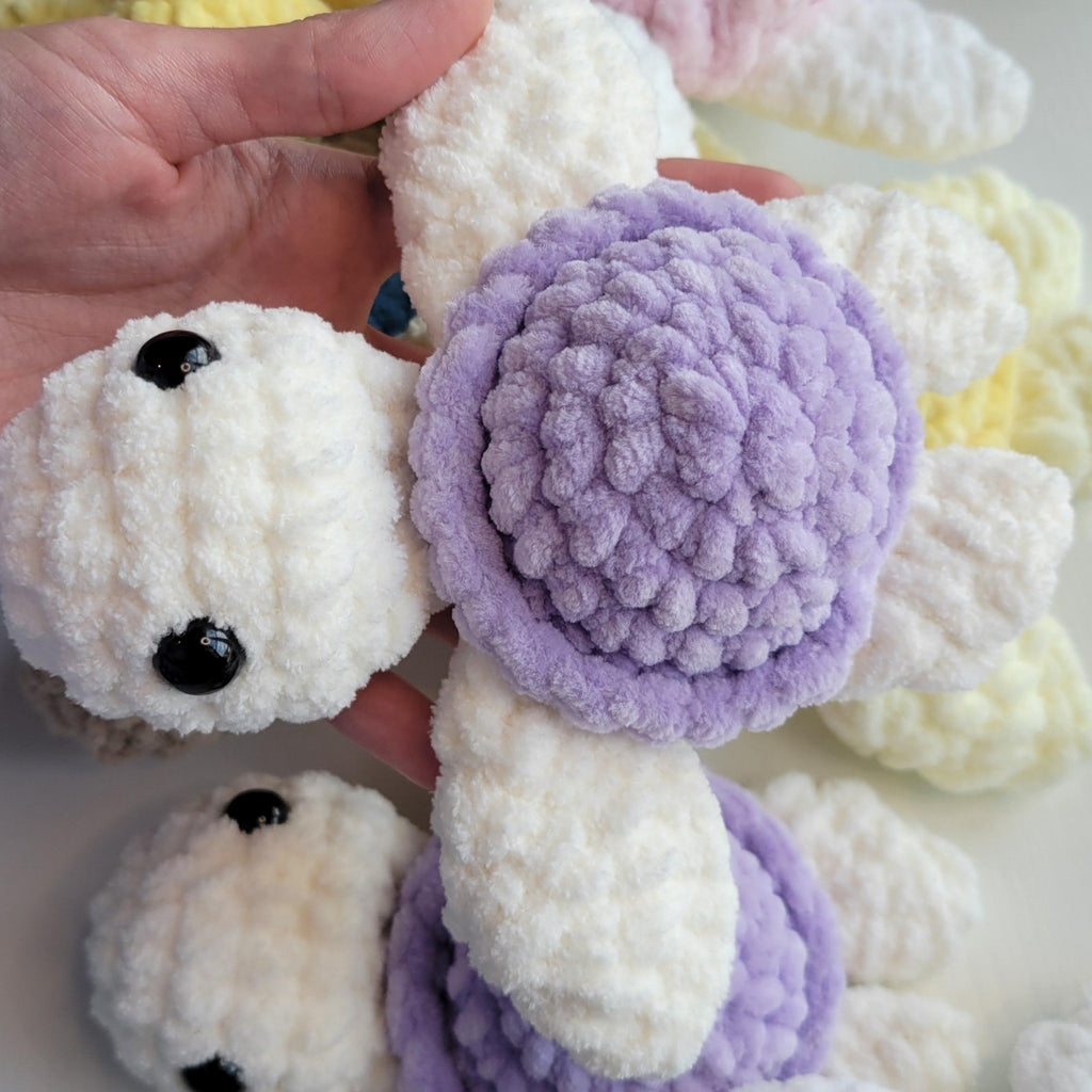 Baby Sea Turtle Crochet Pattern - Quick & Beginner-Friendly Amigurumi PDF