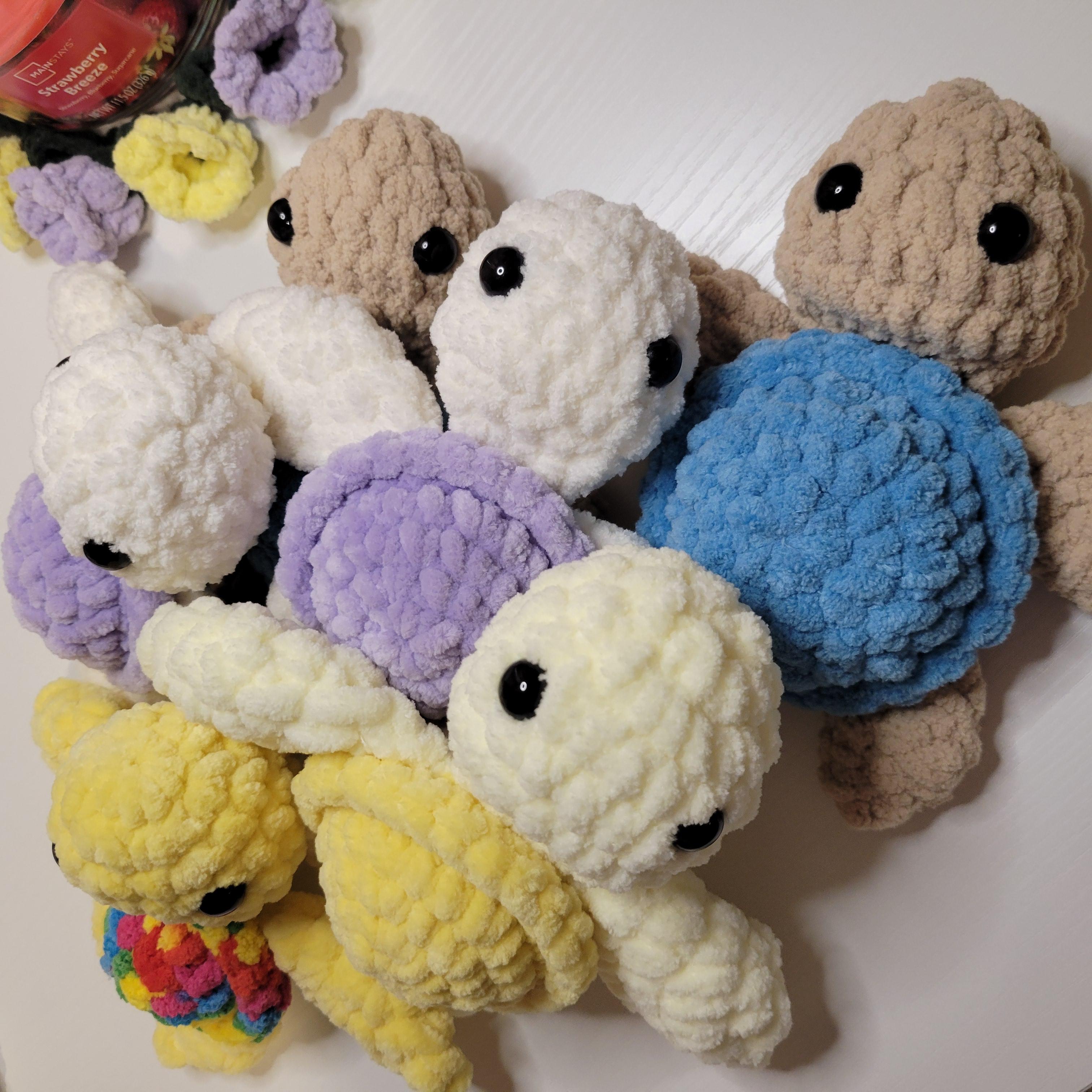 Baby Sea Turtle Crochet Pattern - Quick & Beginner-Friendly Amigurumi PDF