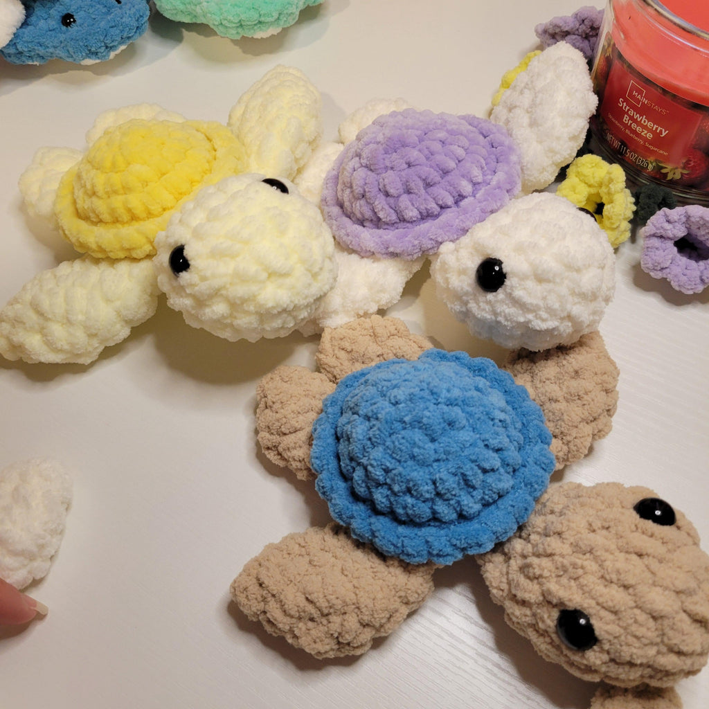 Baby Sea Turtle Crochet Pattern - Quick & Beginner-Friendly Amigurumi PDF