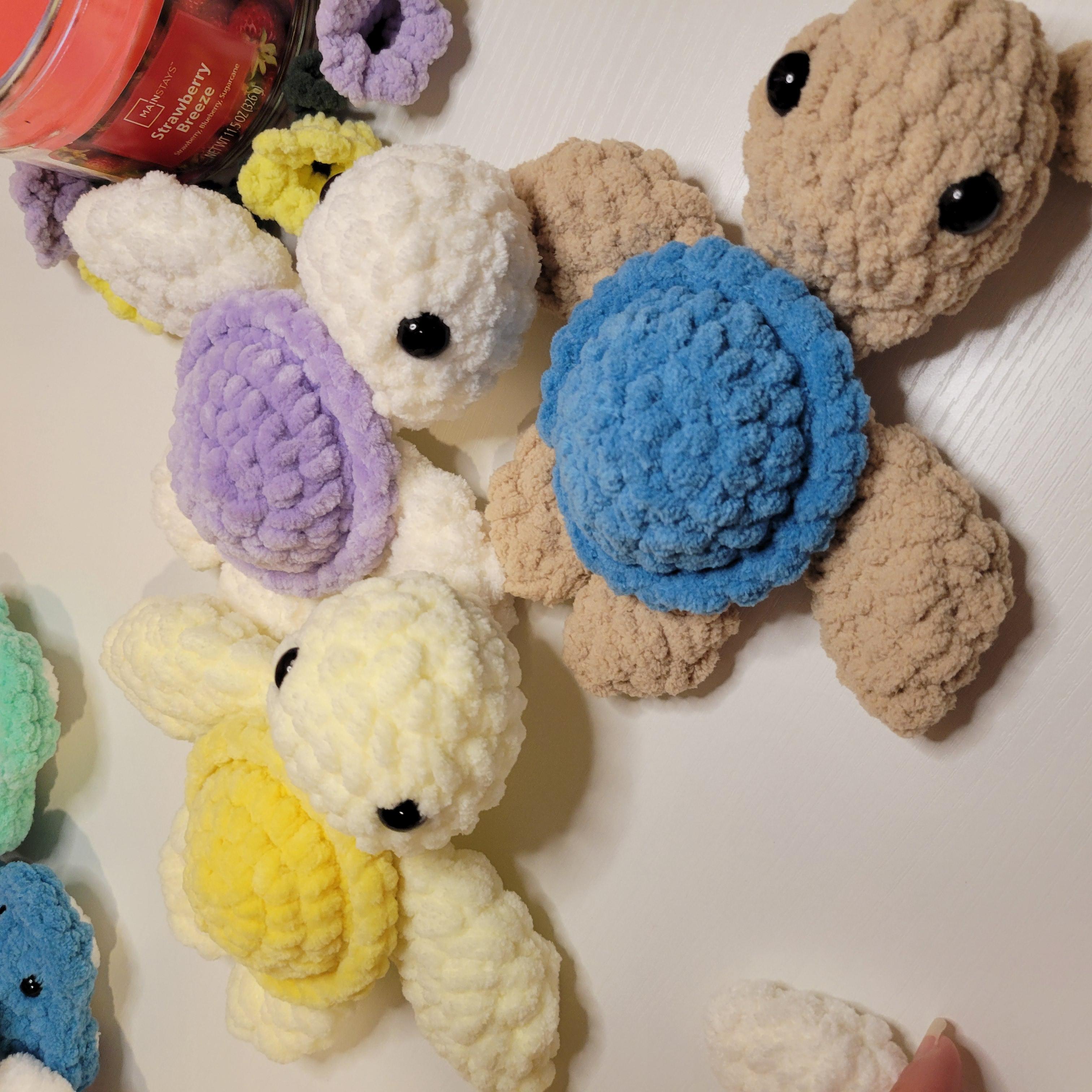 Baby Sea Turtle Crochet Pattern - Quick & Beginner-Friendly Amigurumi PDF