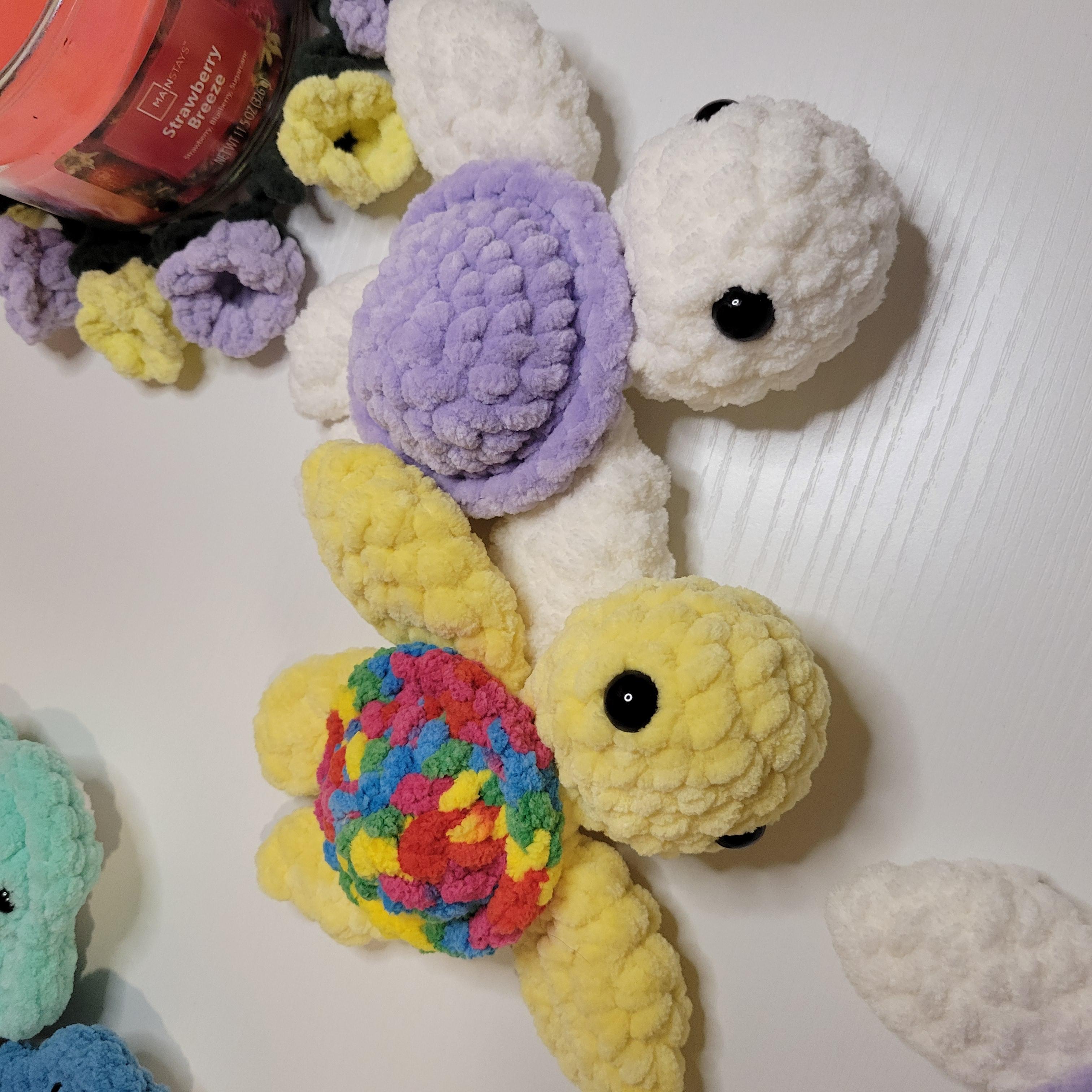 Baby Sea Turtle Crochet Pattern - Quick & Beginner-Friendly Amigurumi PDF