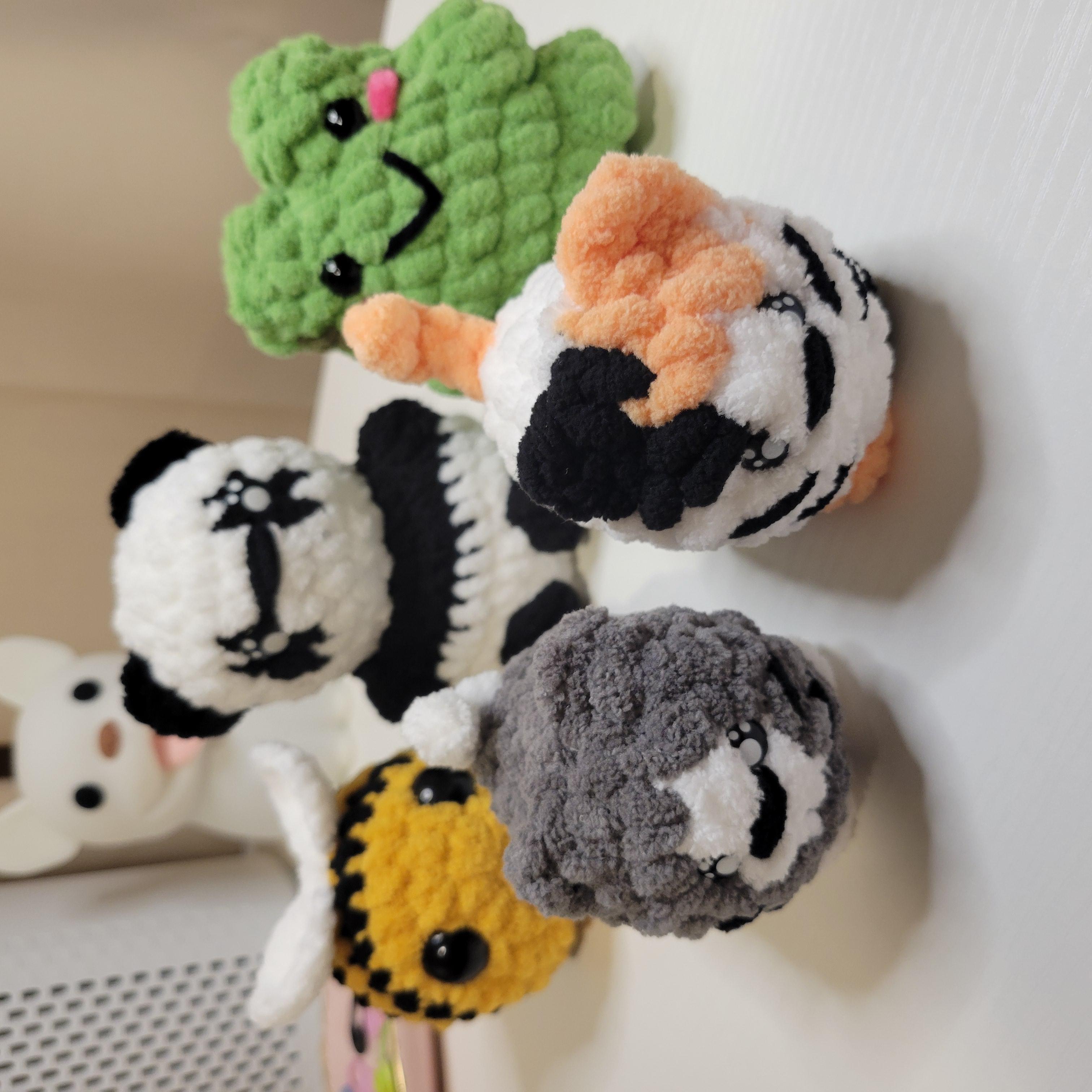 Mini Chubby Friends Pattern Bundle - 5 in 1 PDF Blueprint - DIY Amigurumi Crochet Pattern