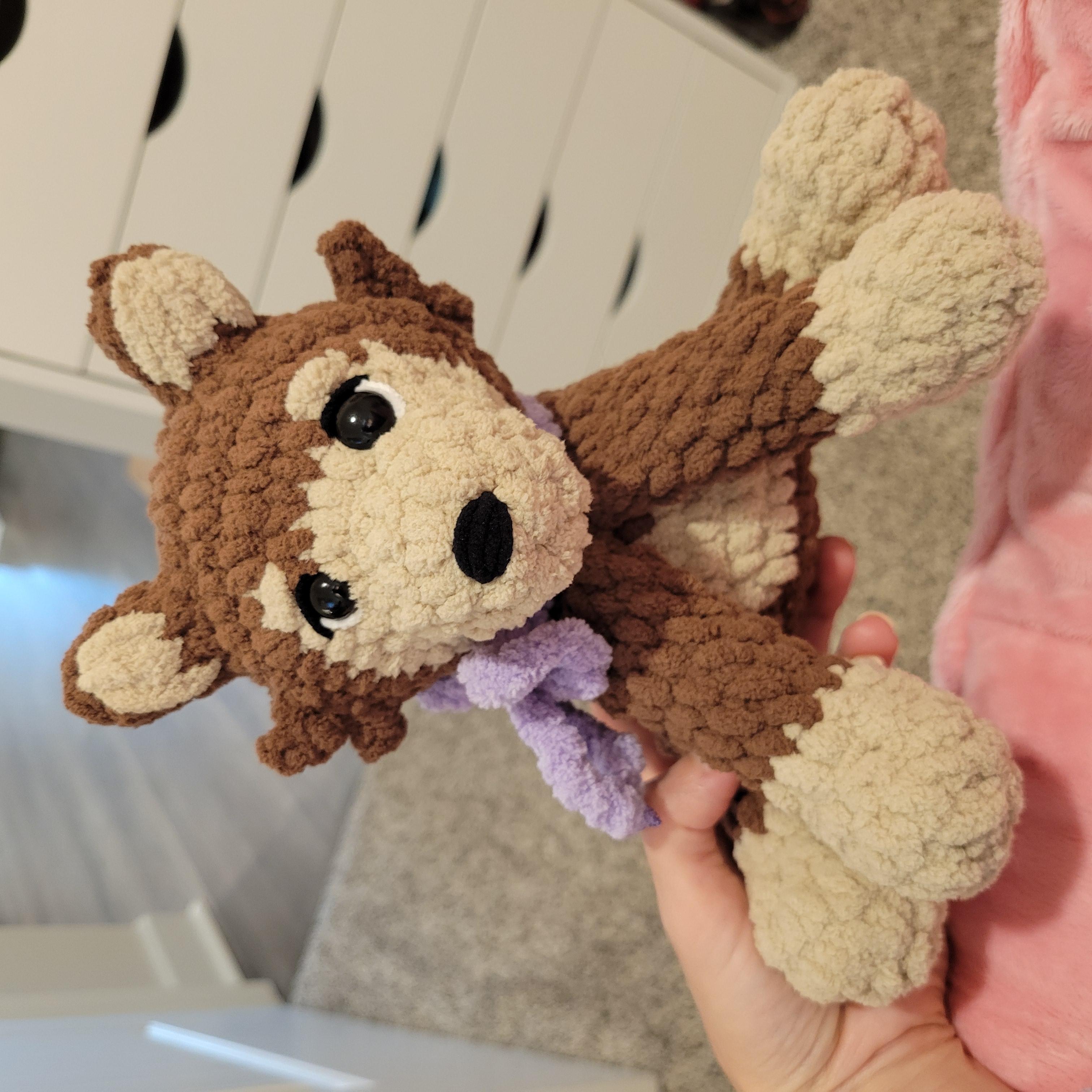 Ichi Wink the Chihuahua Crochet Pattern - PDF Digital Download - Amigurumi Blueprint