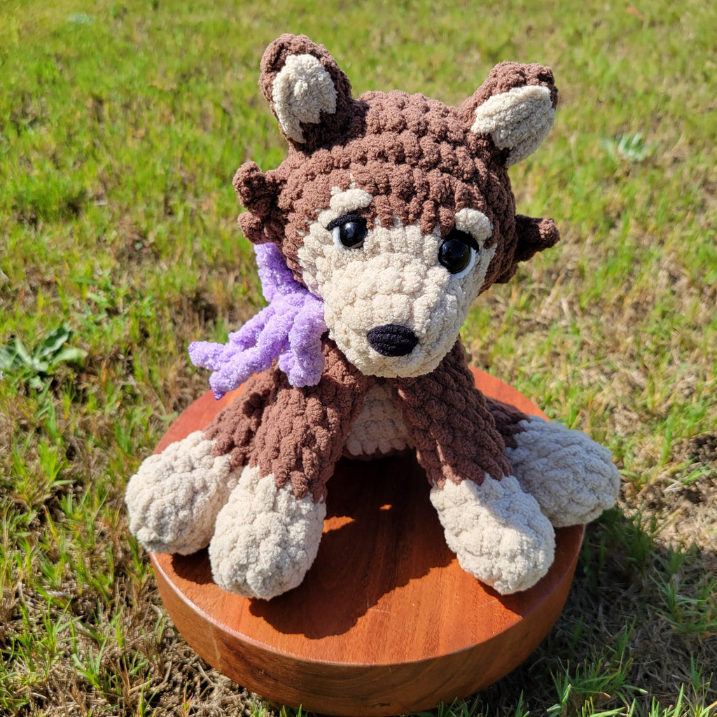 Ichi Wink the Chihuahua Crochet Pattern - PDF Digital Download - Amigurumi Blueprint