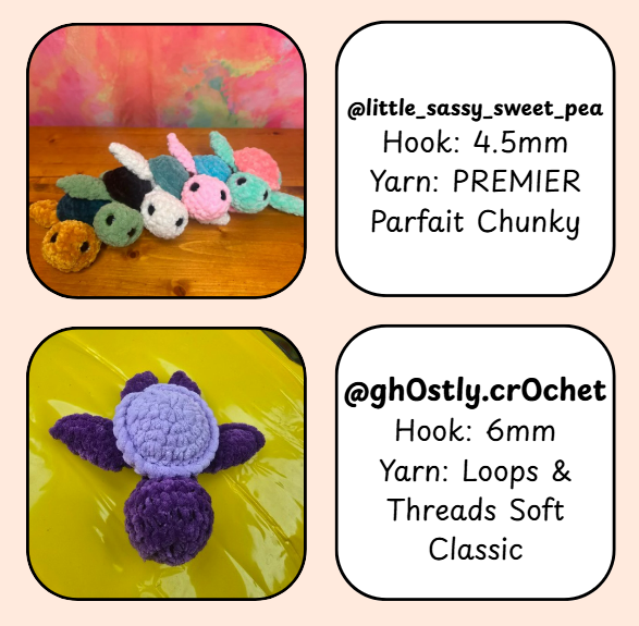 Baby Sea Turtle Crochet Pattern - Quick & Beginner-Friendly Amigurumi PDF