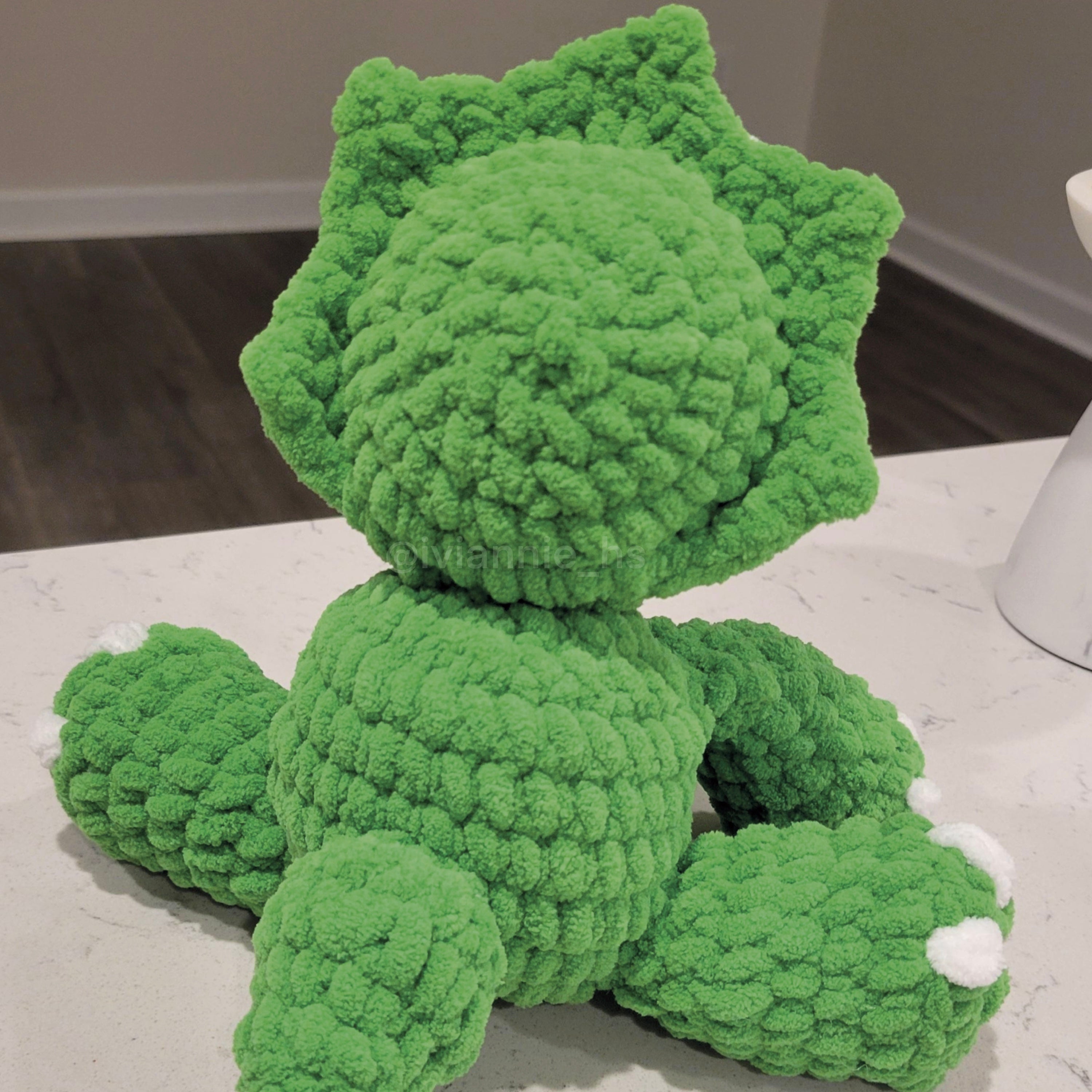 Triceratops Crochet Pattern, Amigurumi Dinosaur PDF, Plushie DIY (Digital Download)