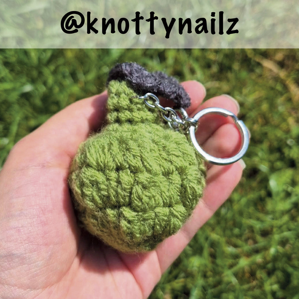 Pineapple Grenade Amigurumi Crochet Pattern • Low-Sew Digital PDF Blueprint