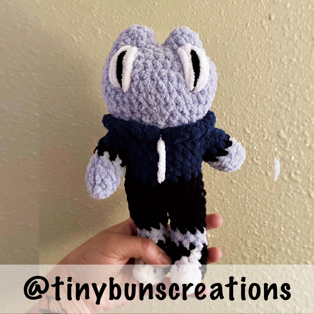 Mr. Froggo PDF Crochet Pattern - Amigurumi Frog – Digital Download