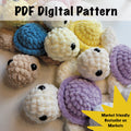 Baby Sea Turtle Crochet Pattern - Quick & Beginner-Friendly Amigurumi PDF