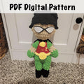 Sidekick Boy Amigurumi Crochet Pattern - Chibi Superhero Plush PDF Download