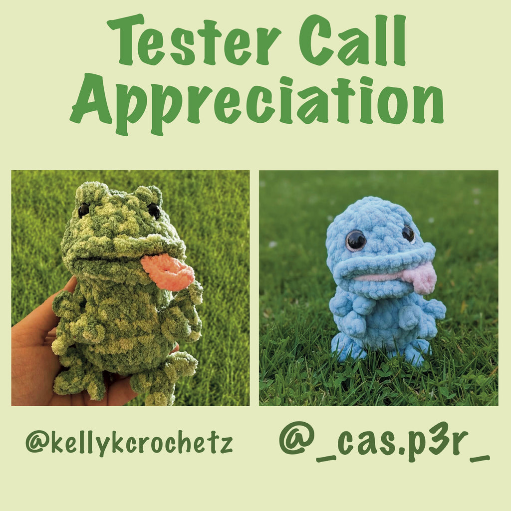 Freddy the Frog Amigurumi Crochet Pattern - PDF Digital Download