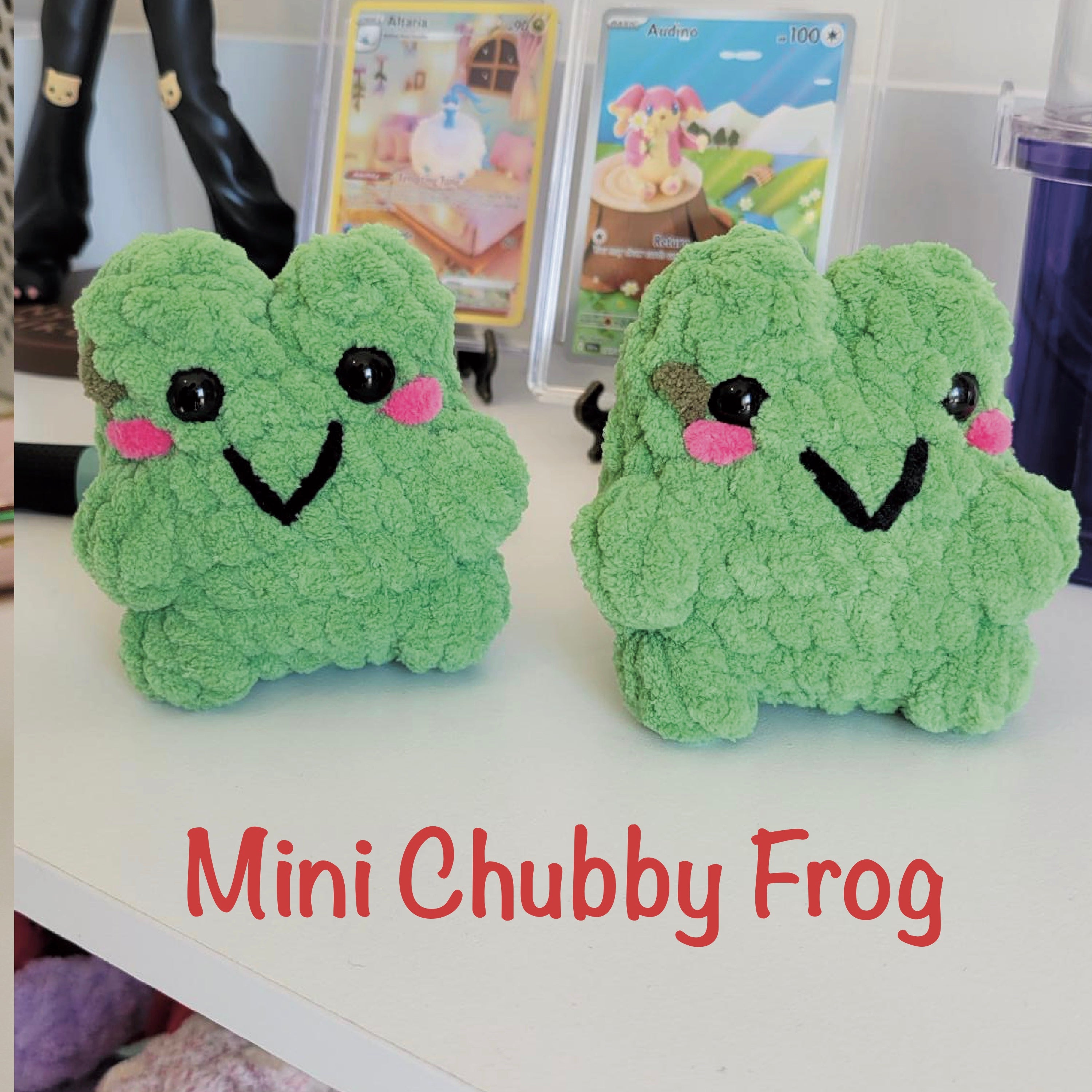 Mini Chubby Friends Pattern Bundle - 5 in 1 PDF Blueprint - DIY Amigurumi Crochet Pattern
