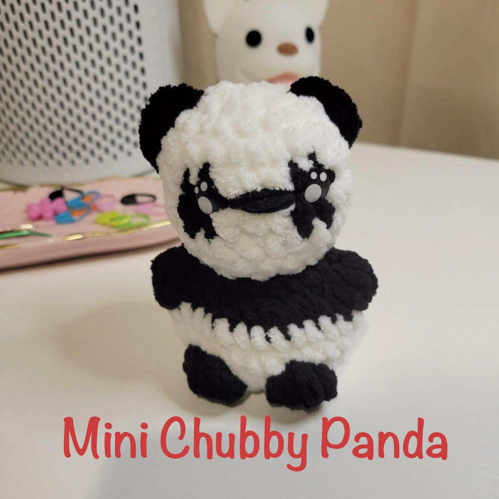 Mini Chubby Friends Pattern Bundle - 5 in 1 PDF Blueprint - DIY Amigurumi Crochet Pattern