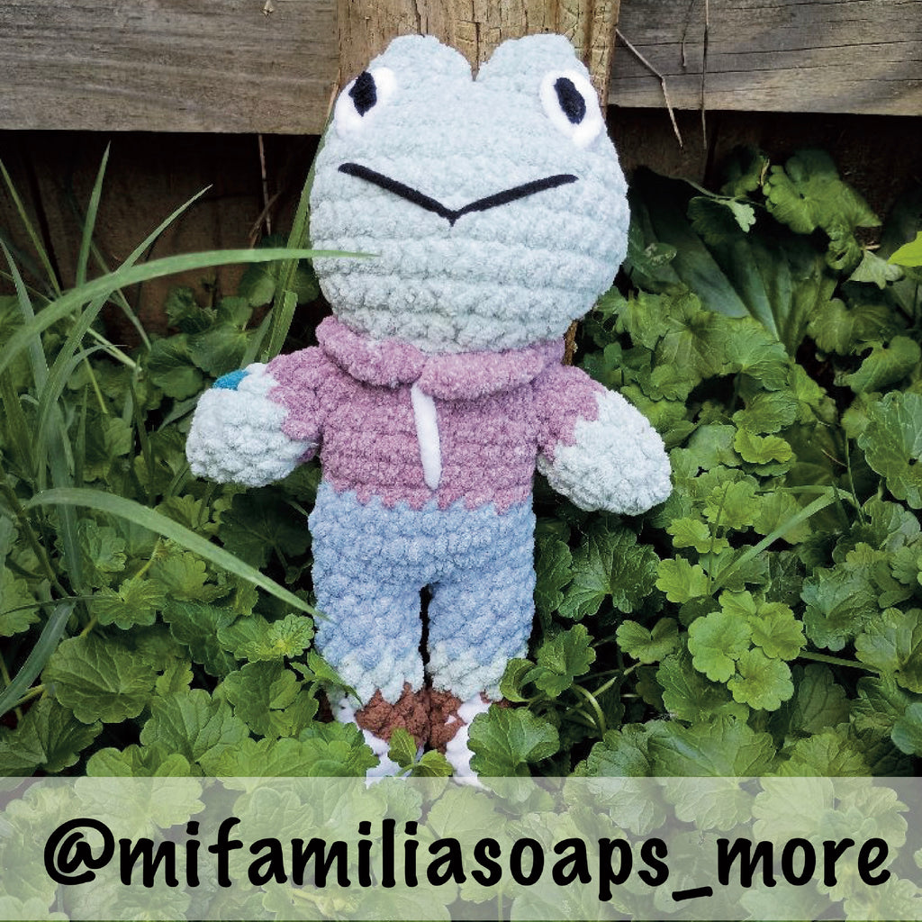 Mr. Froggo PDF Crochet Pattern - Amigurumi Frog – Digital Download