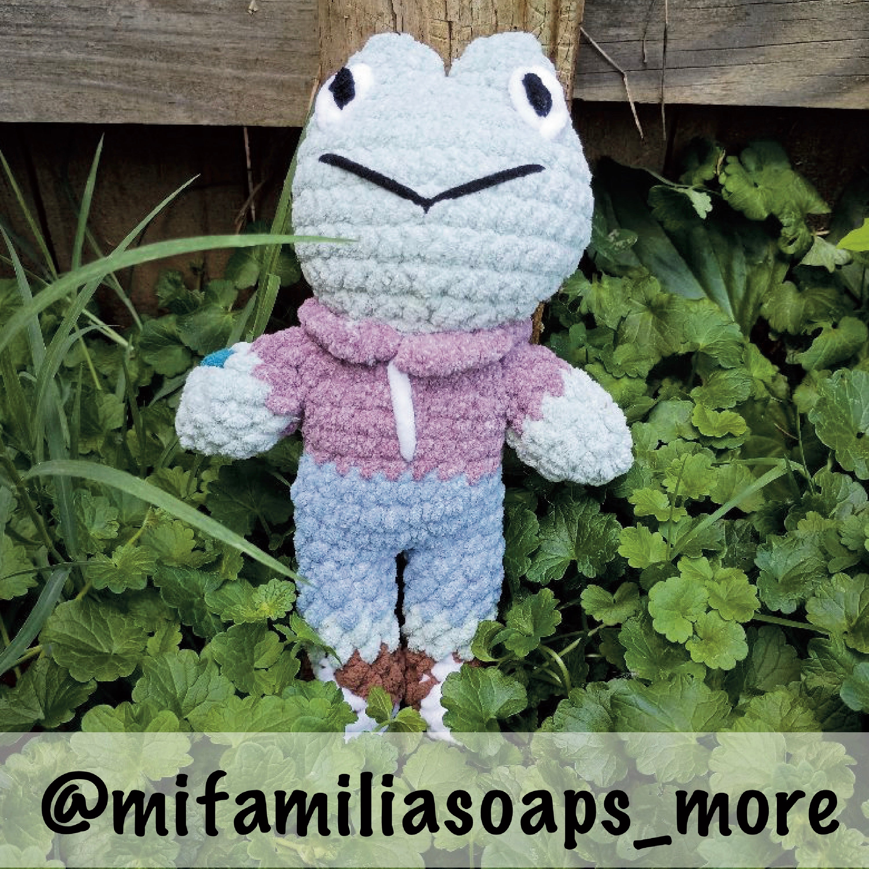 Mr. Froggo PDF Crochet Pattern - Amigurumi Frog – Digital Download