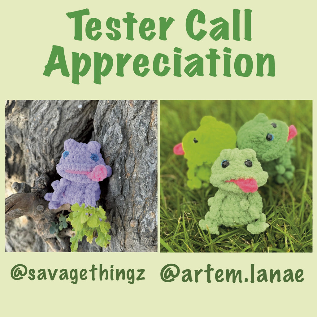 Freddy the Frog Amigurumi Crochet Pattern - PDF Digital Download