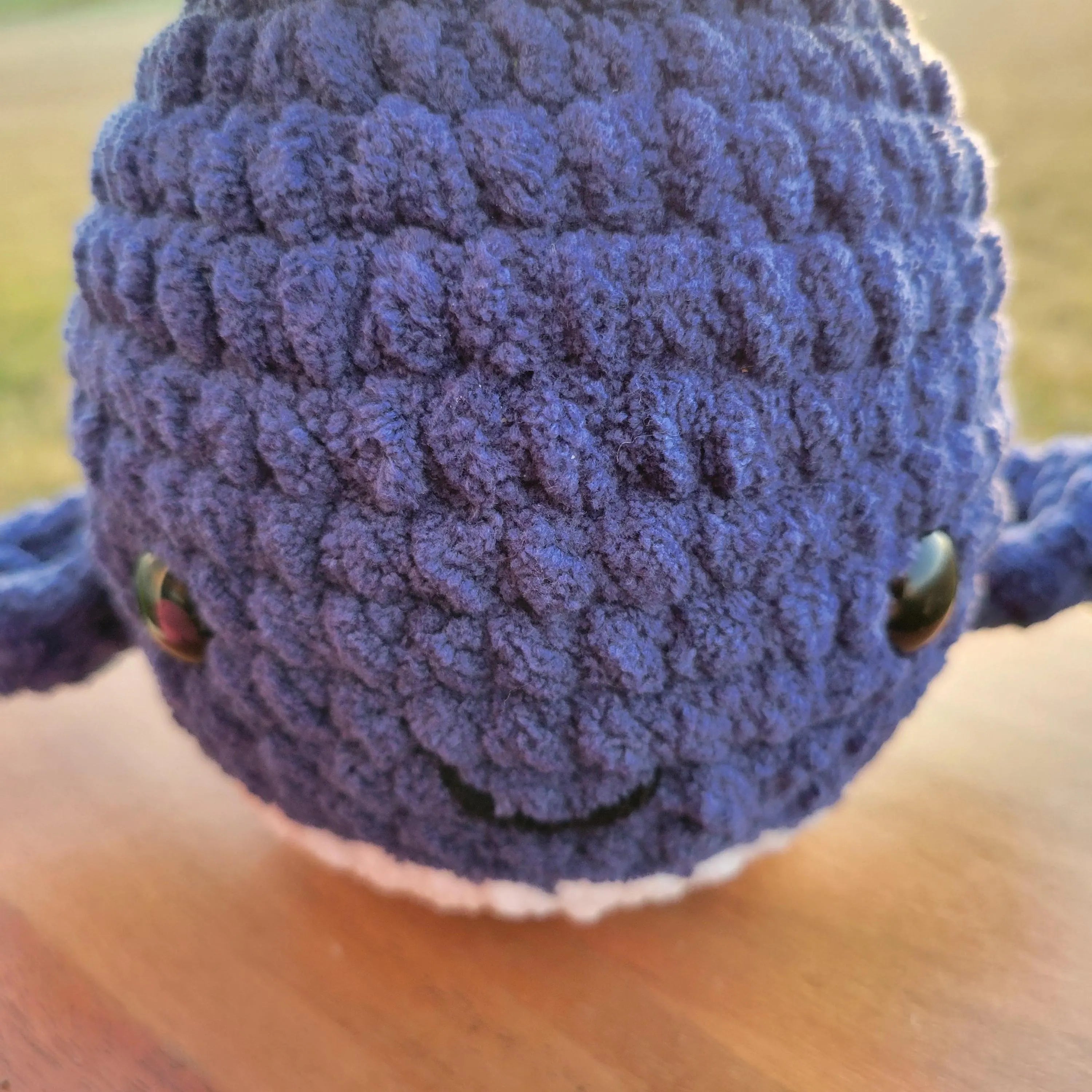 Crochet Fruit Whale Plushy - Amigurumi Toy - Kawaii Sea Animal & Food Plushie