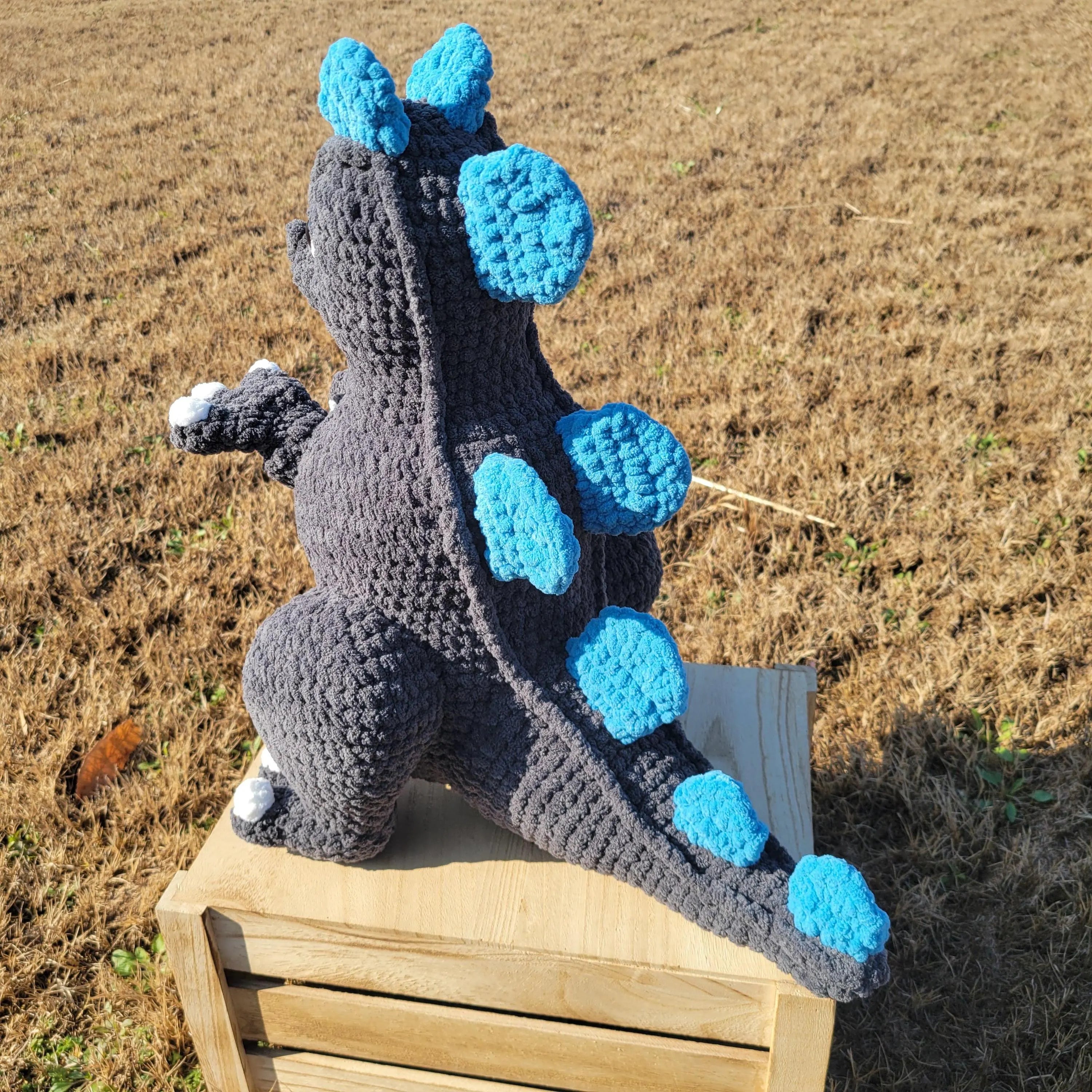 Mighty Dragon Crochet Pattern, Amigurumi Plushie DIY (PDF Download)