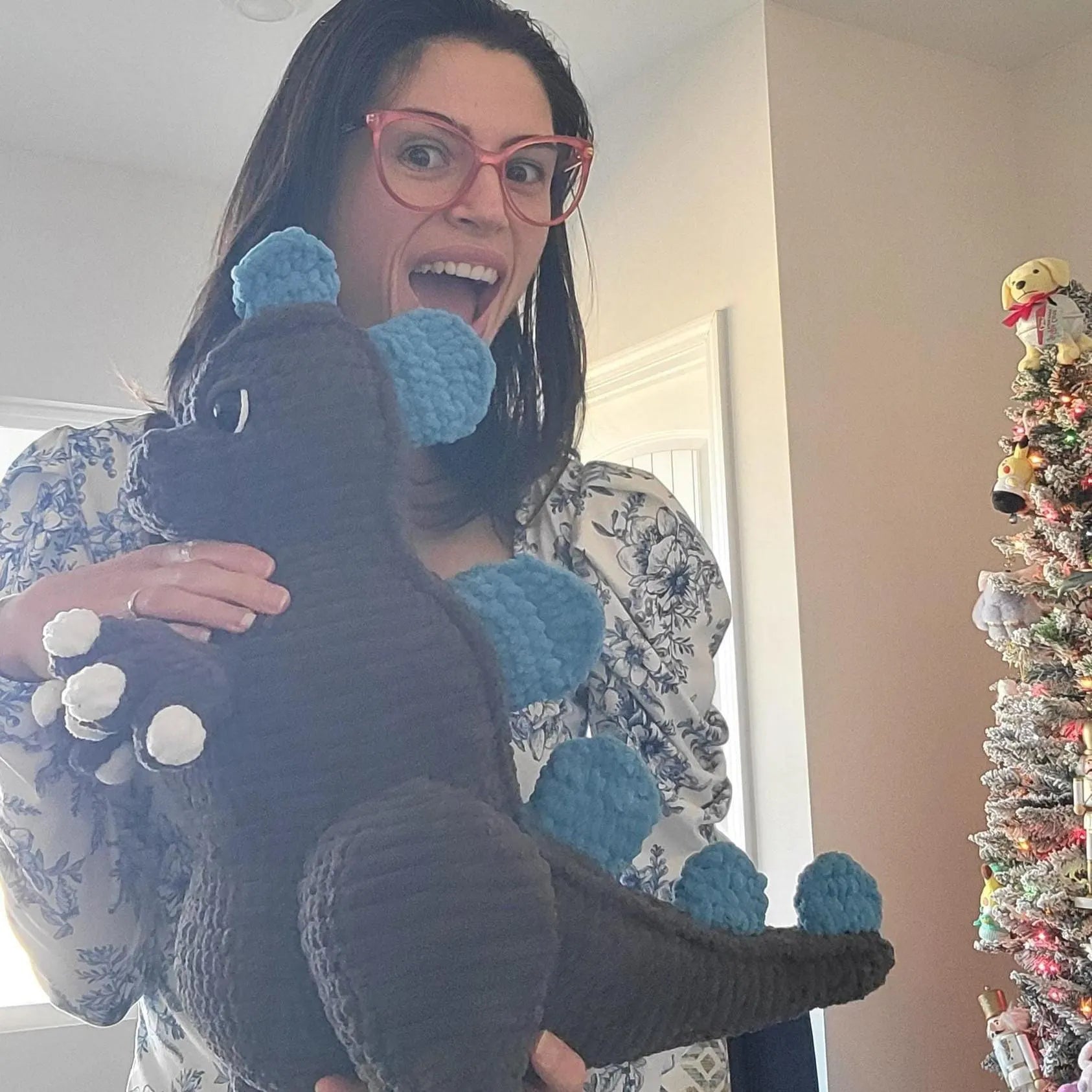 Mighty Dragon Crochet Pattern, Amigurumi Plushie DIY (PDF Download)