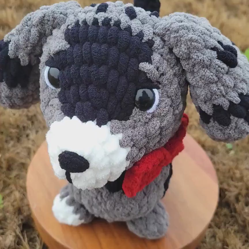 2-in-1 Amigurumi Winnie Dog Bundle – Crochet Dachshund Pattern - Dapple & Solid (PDF Download)