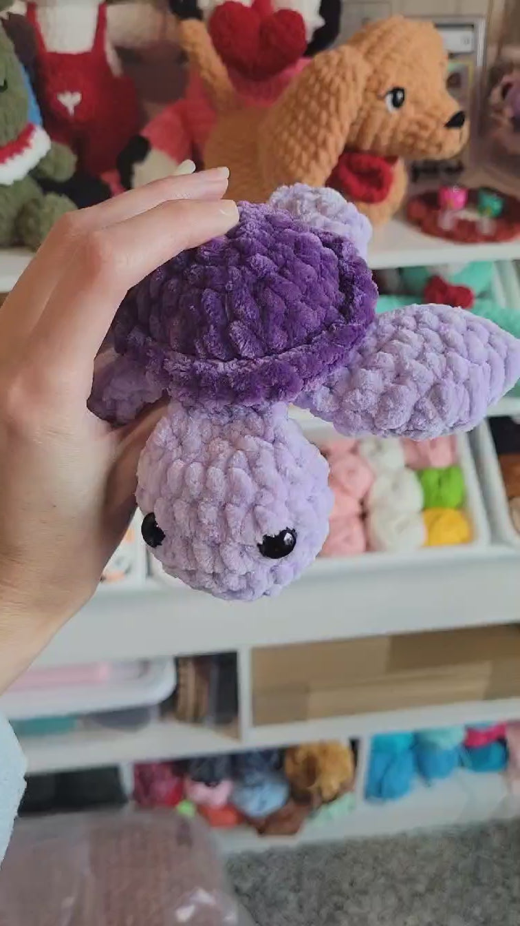 Baby Sea Turtle Crochet Pattern - Quick & Beginner-Friendly Amigurumi PDF