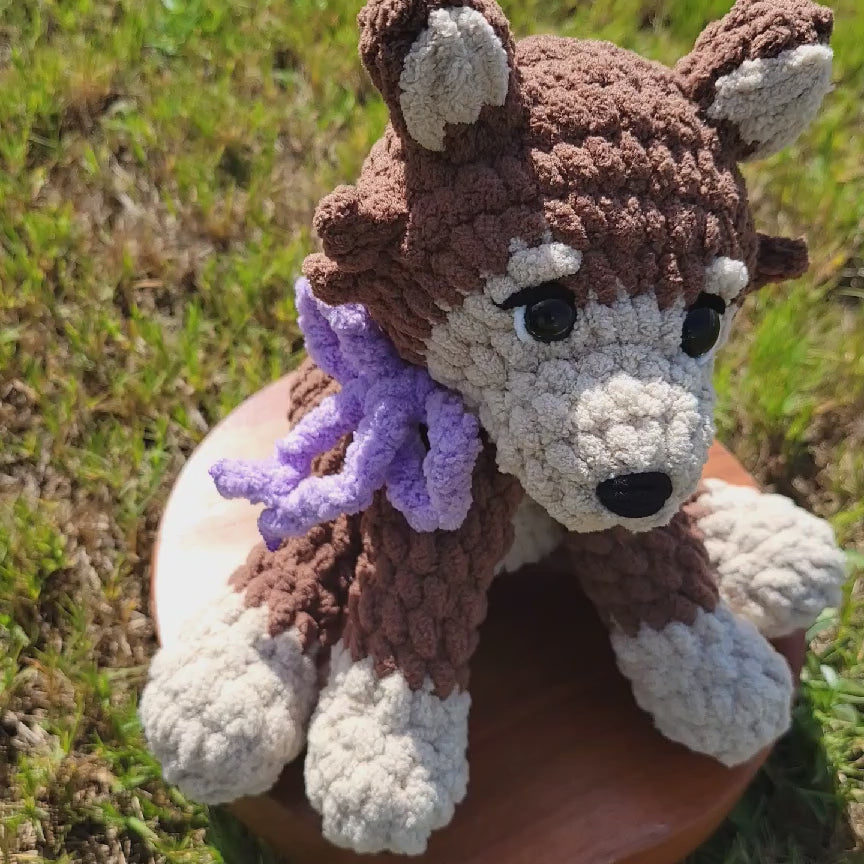 Ichi Wink the Chihuahua Crochet Pattern - PDF Digital Download - Amigurumi Blueprint